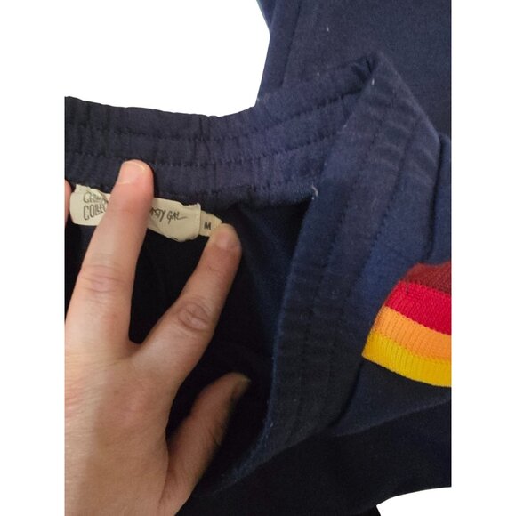 Retro Striped Nasty Gal Camp Collection Womens Lounge Pants M - Picture 4 of 5